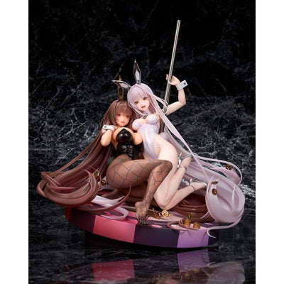 Goddess of Victory: Nikke Statue 1/7 Noir & Blanc Bunny X 777 Ver. 28cm - Scale Statue - Alter - Hobby Figures UK