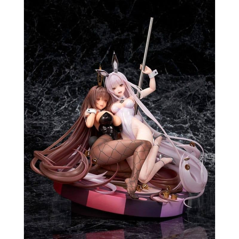 Goddess of Victory: Nikke Statue 1/7 Noir & Blanc Bunny X 777 Ver. 28cm - Scale Statue - Alter - Hobby Figures UK