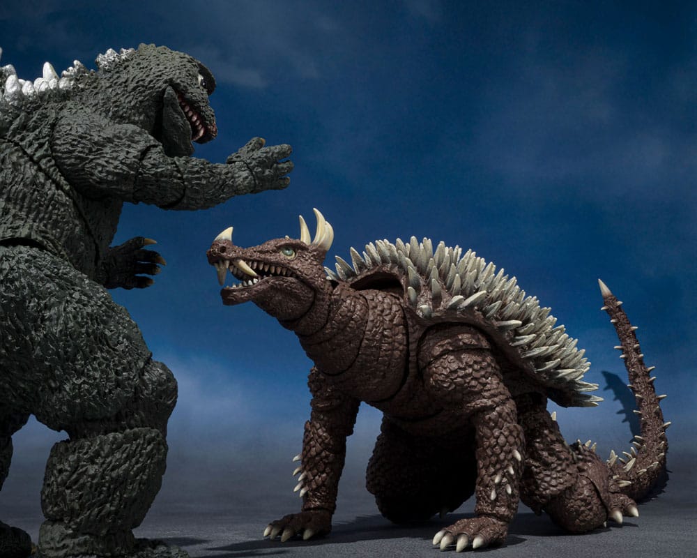 Godzilla 1972 S.H. Monster Arts Action Figure Anguirus - Action Figures - Bandai Tamashii Nations - Hobby Figures UK
