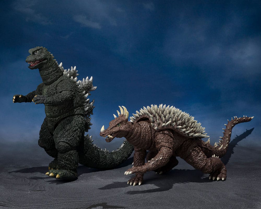 Godzilla 1972 S.H. Monster Arts Action Figure Anguirus - Action Figures - Bandai Tamashii Nations - Hobby Figures UK