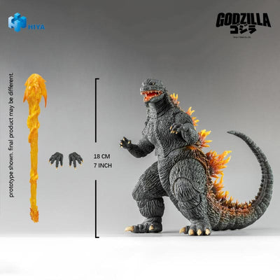 Godzilla 2000: Millennium (1999) Exquisite Basic Action Figure Godzilla Heat Ray 18cm - Action Figures - Hiya Toys - Hobby Figures UK