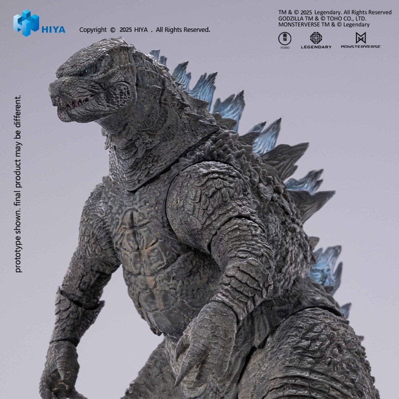 Godzilla 2014 Exquisite Basic+ Action Figure Godzilla Translucent Ver. 18cm - Action Figures - Hiya Toys - Hobby Figures UK