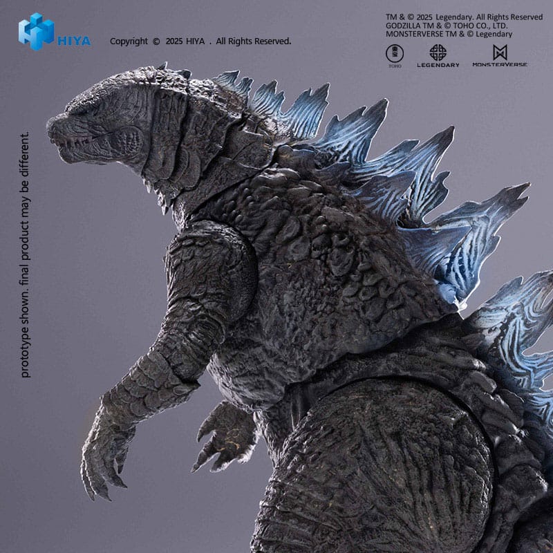 Godzilla 2014 Exquisite Basic+ Action Figure Godzilla Translucent Ver. 18cm - Action Figures - Hiya Toys - Hobby Figures UK