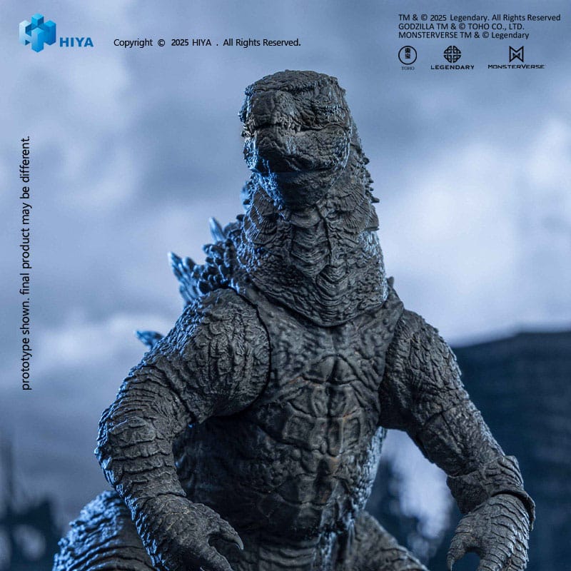 Godzilla 2014 Exquisite Basic+ Action Figure Godzilla Translucent Ver. 18cm - Action Figures - Hiya Toys - Hobby Figures UK
