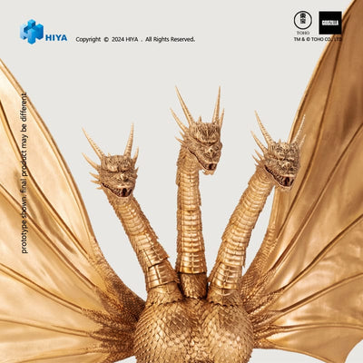 Godzilla Exquisite Basic Action Figure Godzilla vs King Ghidorah King Ghidorah 25cm - Action Figures - Hiya Toys - Hobby Figures UK