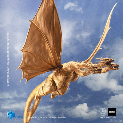 Godzilla Exquisite Basic Action Figure Godzilla vs King Ghidorah King Ghidorah 25cm - Action Figures - Hiya Toys - Hobby Figures UK