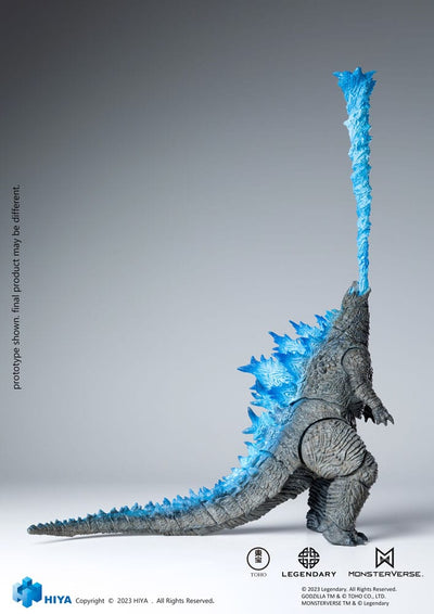 Godzilla Exquisite Basic Action Figure Godzilla vs. Kong Heat Ray Godzilla Translucent Version 18cm - Action Figures - Hiya Toys - Hobby Figures UK