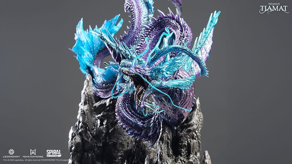 Godzilla Hall of Fame PVC Statue Titanus Tiamat 46cm - Scale Statue - Spiral Studio - Hobby Figures UK