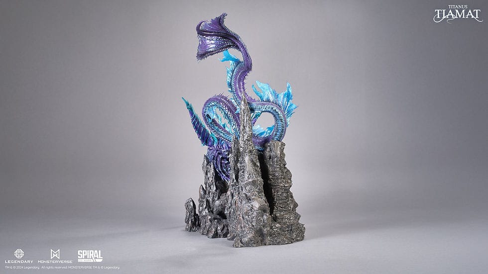 Godzilla Hall of Fame PVC Statue Titanus Tiamat 46cm - Scale Statue - Spiral Studio - Hobby Figures UK