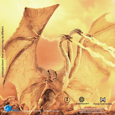 Godzilla: King of the Monsters Exquisite Basic Action Figure King Ghidorah Gravity Beam Version 35cm - Action Figures - Hiya Toys - Hobby Figures UK