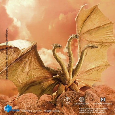 Godzilla: King of the Monsters Exquisite Basic Action Figure King Ghidorah Gravity Beam Version 35cm - Action Figures - Hiya Toys - Hobby Figures UK