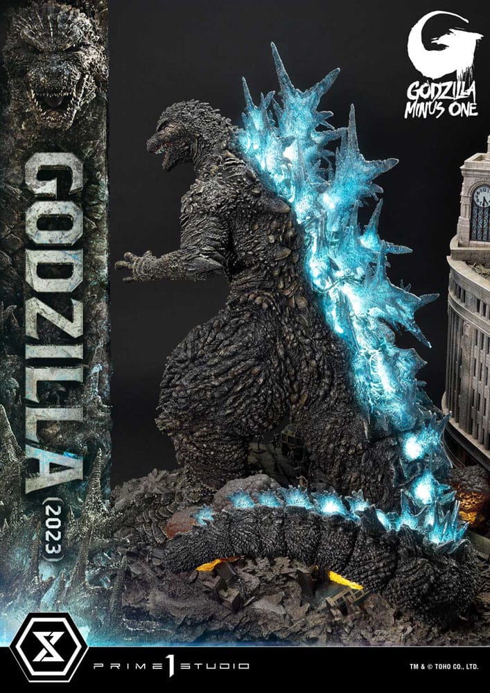 Godzilla Minus One Diorama Masterline Series Godzilla 2023 Bonus Version 70cm - Scale Statue - Prime 1 Studio - Hobby Figures UK