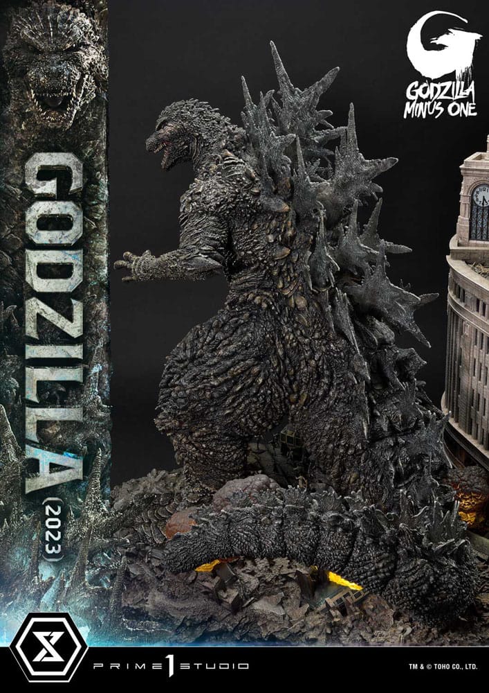 Godzilla Minus One Diorama Masterline Series Godzilla 2023 Bonus Version 70cm - Scale Statue - Prime 1 Studio - Hobby Figures UK