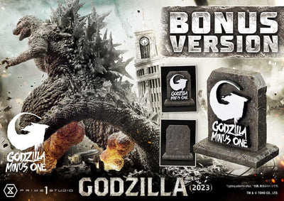 Godzilla Minus One Diorama Masterline Series Godzilla 2023 Bonus Version 70cm - Scale Statue - Prime 1 Studio - Hobby Figures UK