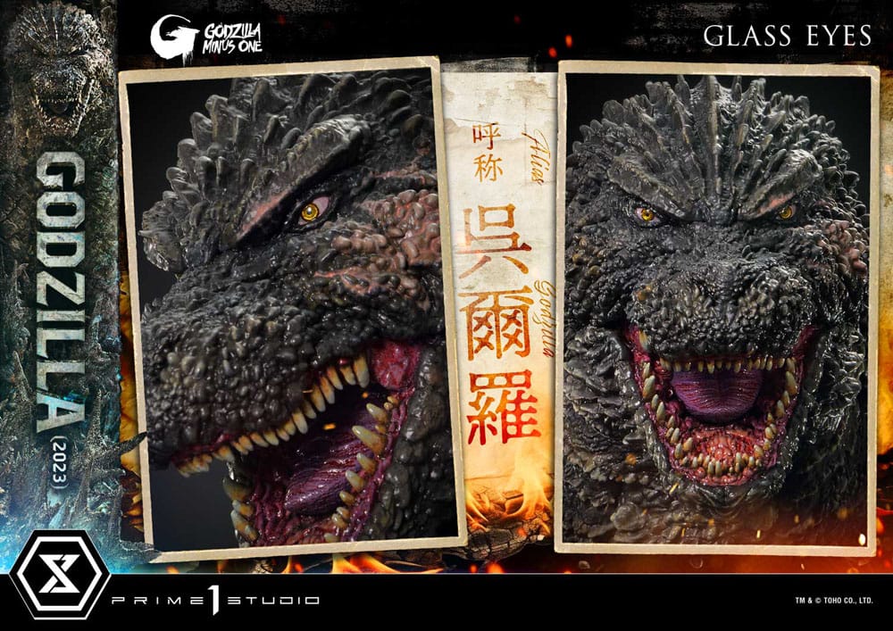 Godzilla Minus One Diorama Masterline Series Godzilla 2023 Bonus Version 70cm - Scale Statue - Prime 1 Studio - Hobby Figures UK