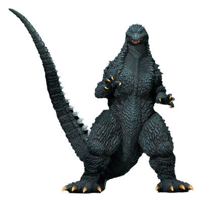 Godzilla against Mechagodzilla 2002 TOHO Yuji Sakai Modeling Collection PVC Statue Godzilla Battle in the Storm 28cm - Scale Statue - X-Plus - Hobby Figures UK