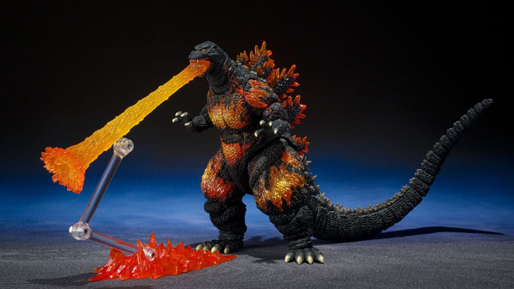 Godzilla vs. Destoroyah S.H. MonsterArts Action Figure Godzilla 1995 70th Anniversary Special Ver. 16cm - Action Figures - Bandai Tamashii Nations - Hobby Figures UK