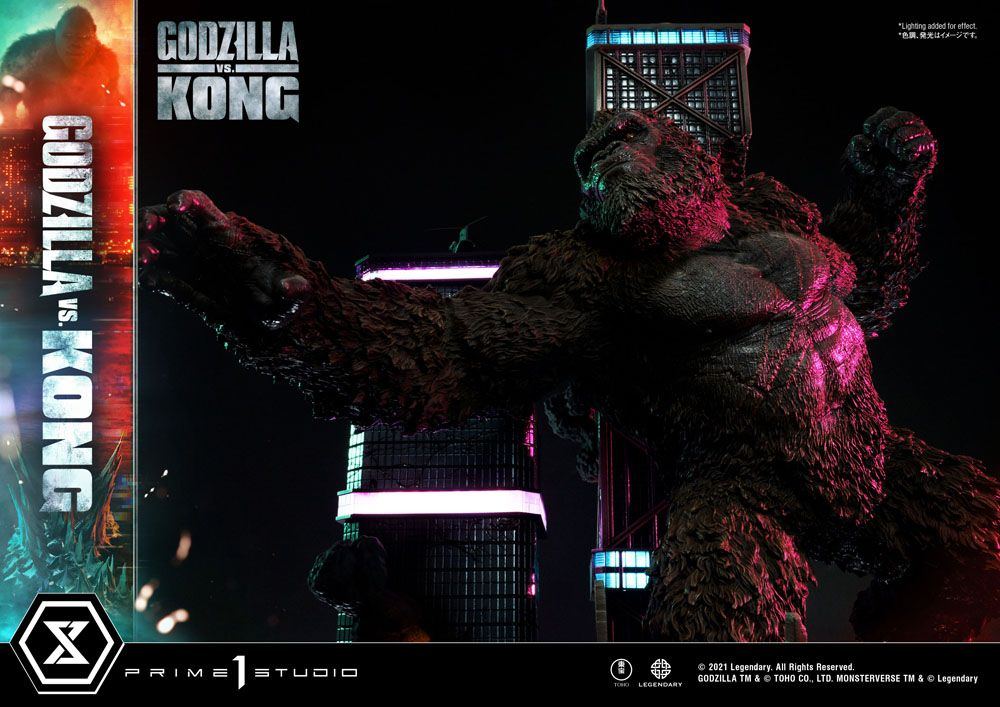 Godzilla vs. Kong Diorama Godzilla vs. Kong Final Battle 80cm - Scale Statue - Prime 1 Studio - Hobby Figures UK