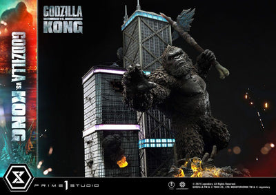 Godzilla vs. Kong Diorama Godzilla vs. Kong Final Battle 80cm - Scale Statue - Prime 1 Studio - Hobby Figures UK