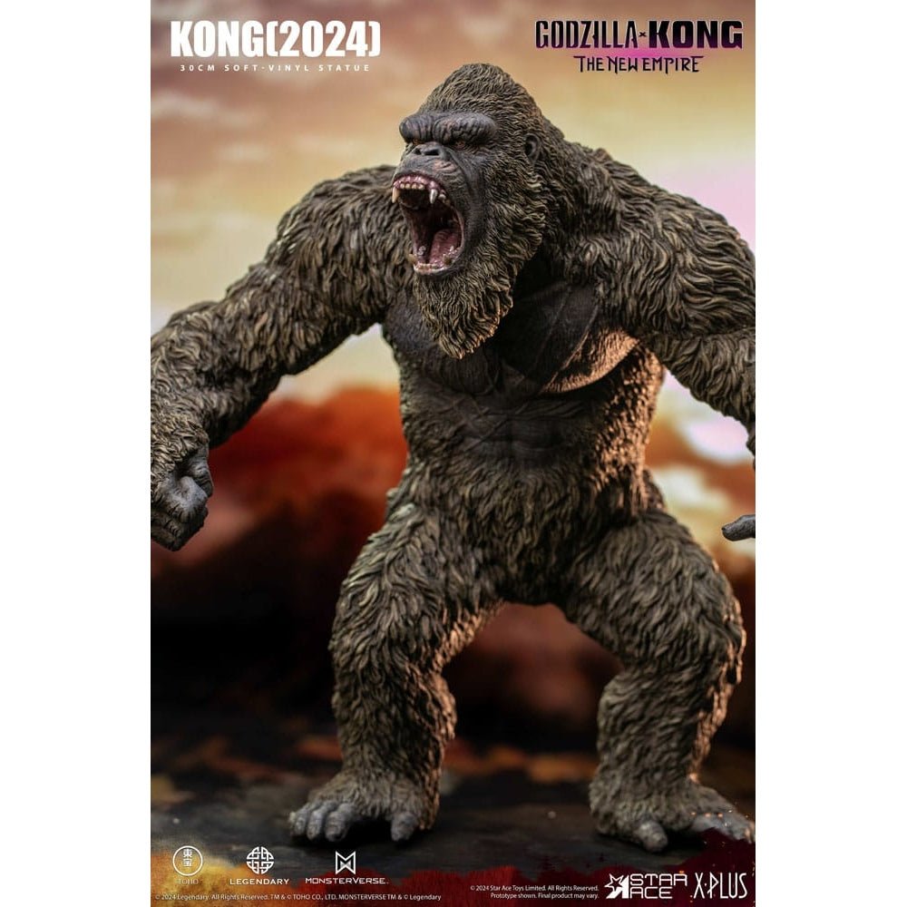 Godzilla vs. Kong: The New Empire Soft Vinyl Statue Kong 30cm - Scale Statue - Star Ace Toys - Hobby Figures UK