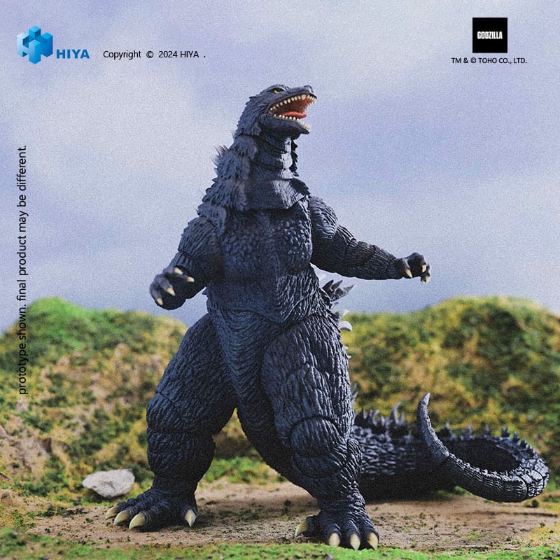 Godzilla vs. Mechagodzilla 2002 Exquisite Basic Action Figure Godzilla 18cm - Action Figures - Hiya Toys - Hobby Figures UK