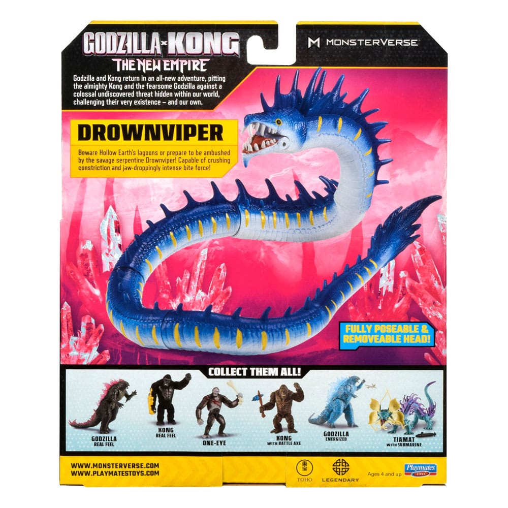Godzilla x Kong: The New Empire Action Figure Drownviper 15cm - Action Figures - Playmates - Hobby Figures UK