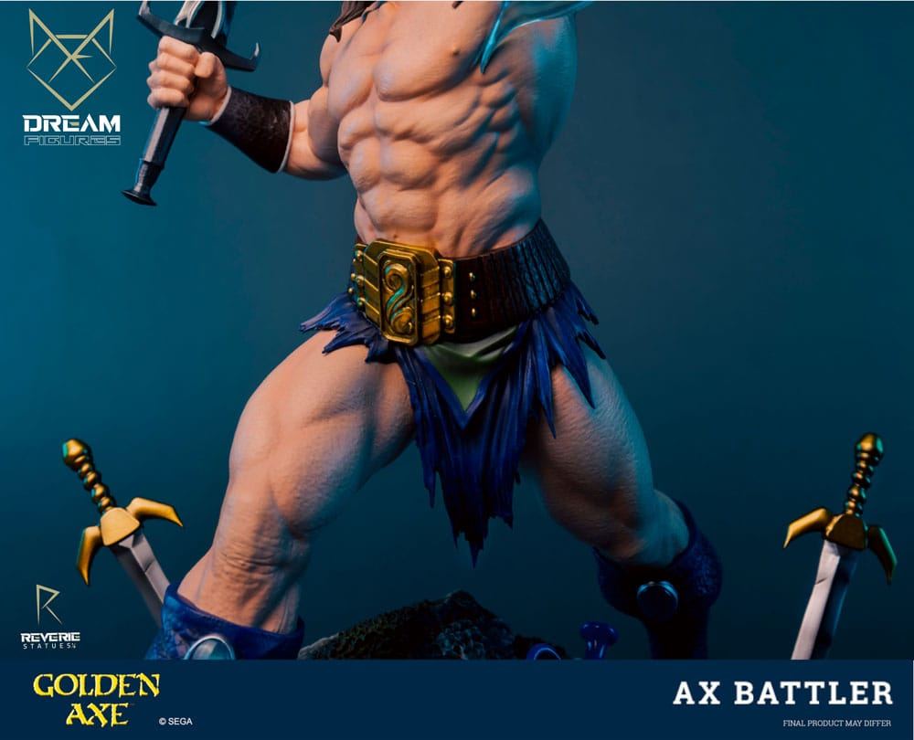 Golden Axe Nostalgic Line Statue 1/6 Ax Battler 48cm - Scale Statue - Dream Figures - Hobby Figures UK