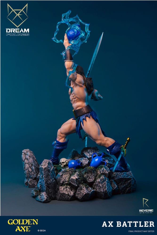 Golden Axe Nostalgic Line Statue 1/6 Ax Battler 48cm - Scale Statue - Dream Figures - Hobby Figures UK