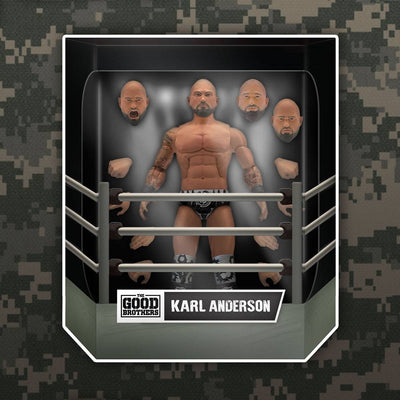 Good Brothers Wrestling Ultimates Action Figure Karl Anderson 18cm - Action Figures - Super7 - Hobby Figures UK