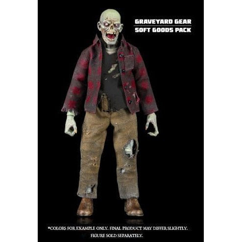 Graveyard Series Action Figure Accessory Worker Zombie Soft Goods Pack - Action Figures - Four Horsemen Toy Design - Hobby Figures UK