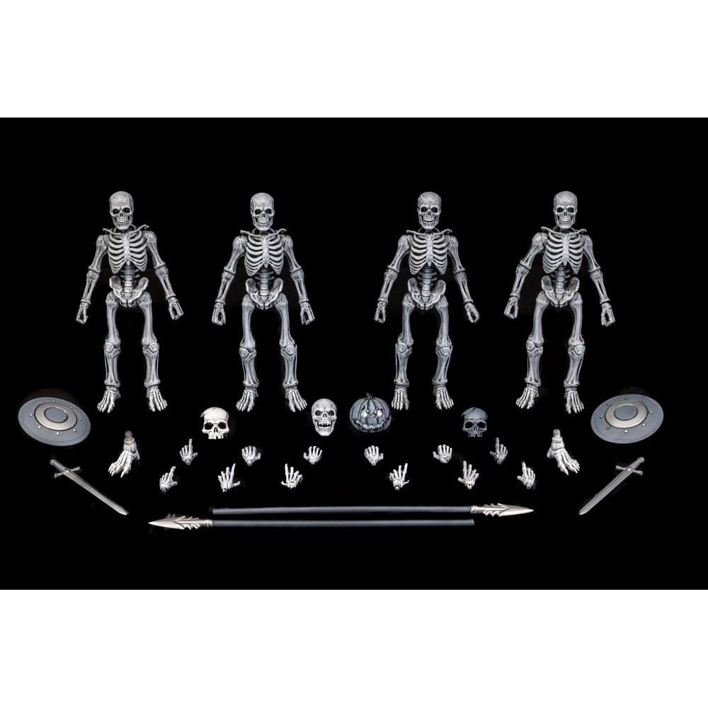 Graveyard Skeletons Actionfigures 4-Pack Graveyard Skeletons - Action Figures - Four Horsemen Toy Design - Hobby Figures UK