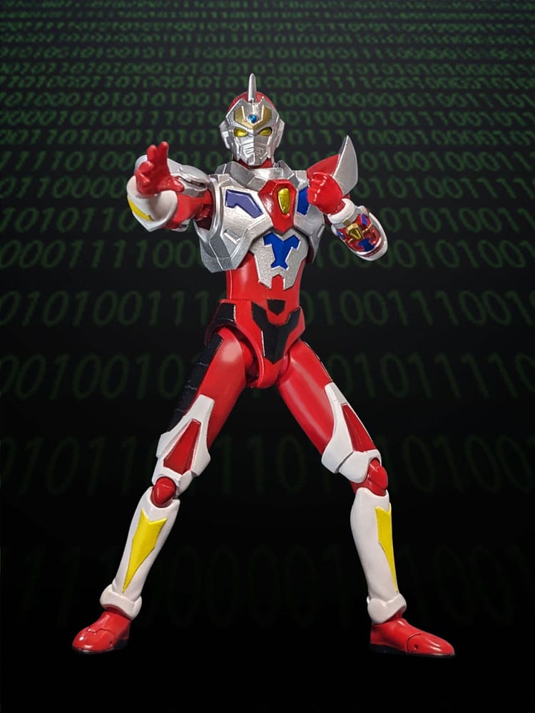 Gridman Universe HAF Action Figure Gridman Animation Style 17cm - Action Figures - Evolution Toy - Hobby Figures UK