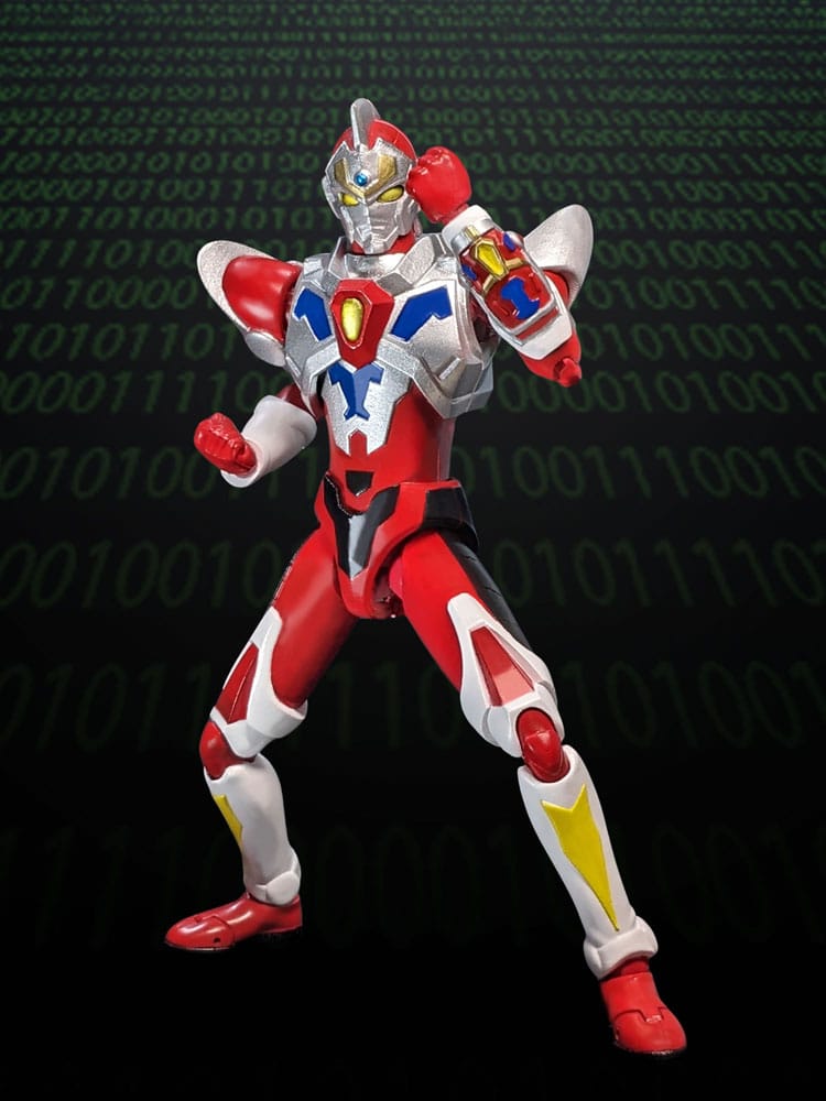 Gridman Universe HAF Action Figure Gridman Animation Style 17cm - Action Figures - Evolution Toy - Hobby Figures UK