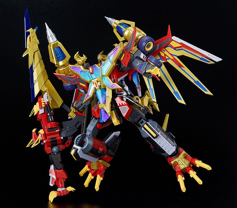 Gridman Universe Moderoid Plastic Model Kit Rogue Kaiser Gridman 24cm (re-run) - Model Kit - Good Smile Company - Hobby Figures UK