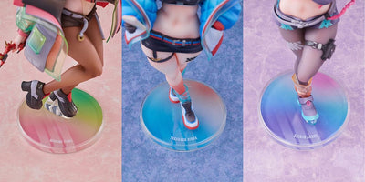 Gridman Universe PVC Statues 3-Pack 1/7 Rikka Takarada, Akane Shinjo, Yume Minami: Dreamy Divas Ver. - Scale Statue - Solarain - Hobby Figures UK