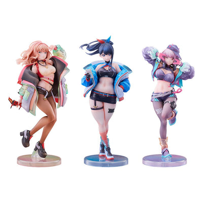 Gridman Universe PVC Statues 3-Pack 1/7 Rikka Takarada, Akane Shinjo, Yume Minami: Dreamy Divas Ver. - Scale Statue - Solarain - Hobby Figures UK