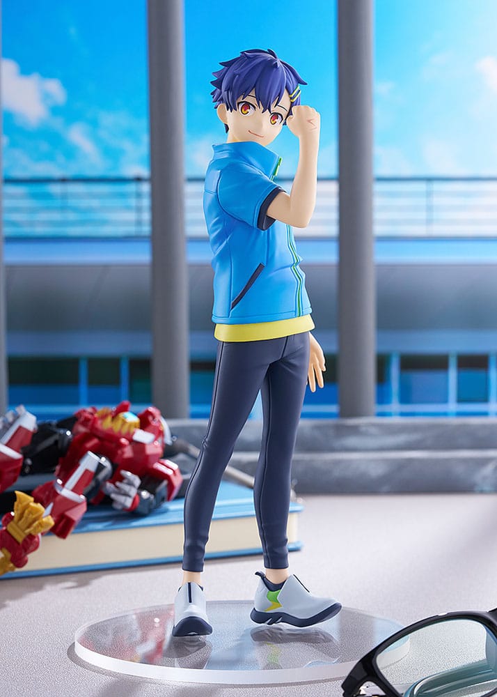 Gridman Universe Pop Up Parade PVC Statue Yomogi Asanaka L Size 23cm - Scale Statue - Good Smile Company - Hobby Figures UK