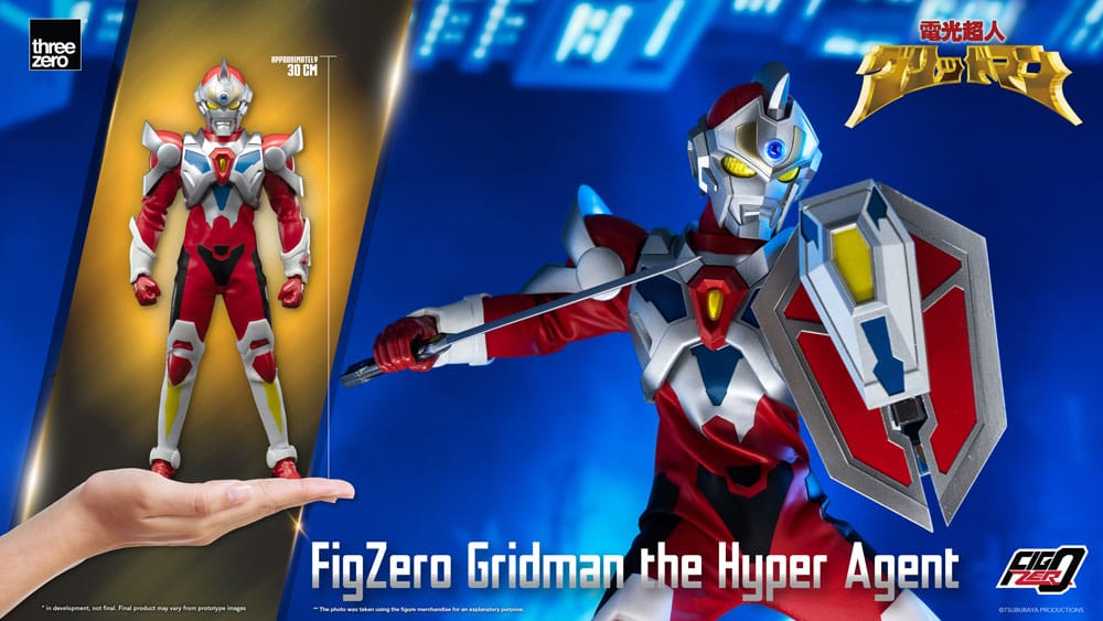 Gridman the Hyper Agent FigZero Action Figure Gridman the Hyper