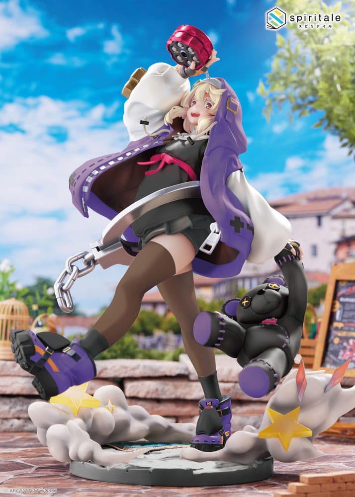 Guilty Gear Strive PVC Statue 1/7 Bridget Purple Ver. 27cm - Scale Statue - Spiritale - Hobby Figures UK