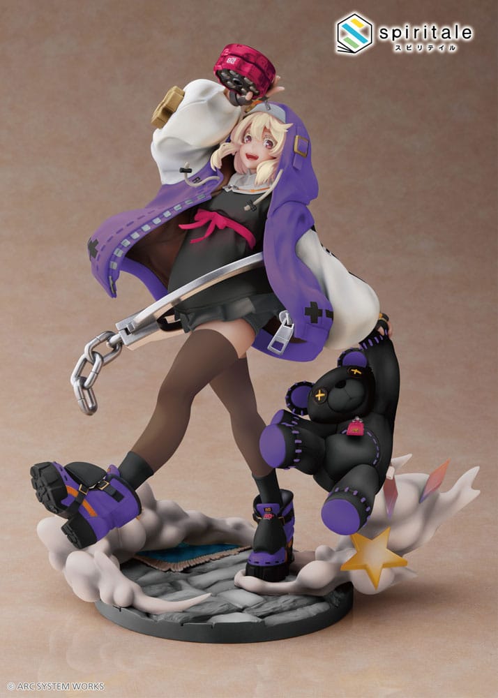 Guilty Gear Strive PVC Statue 1/7 Bridget Purple Ver. 27cm - Scale Statue - Spiritale - Hobby Figures UK