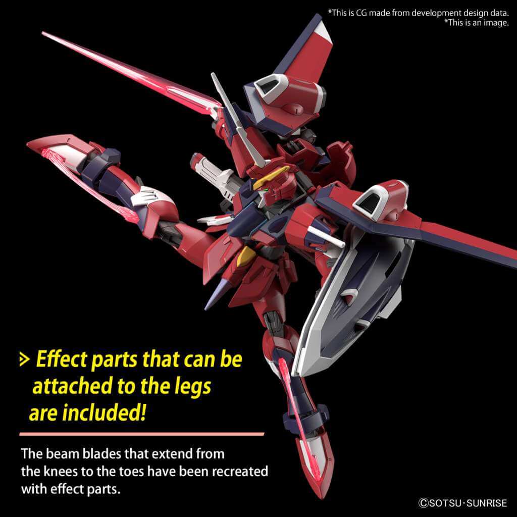 Gundam Model Kit Figure HG Gundam Immortal Justice 1/144 13cm - Model Kit - Bandai Model Kit - Hobby Figures UK