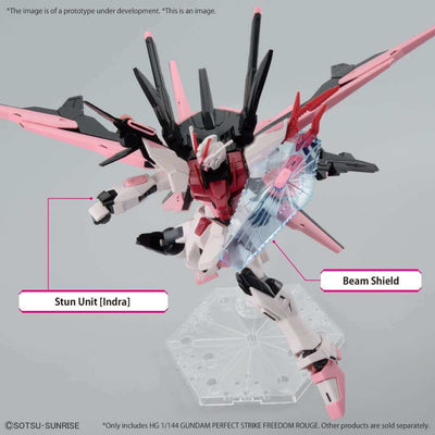 Gundam Model Kit Figure HG Gundam Perfect Strike Freedom Rouge 1/144 13cm - Model Kit - Bandai Model Kit - Hobby Figures UK