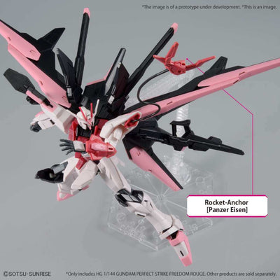 Gundam Model Kit Figure HG Gundam Perfect Strike Freedom Rouge 1/144 13cm - Model Kit - Bandai Model Kit - Hobby Figures UK