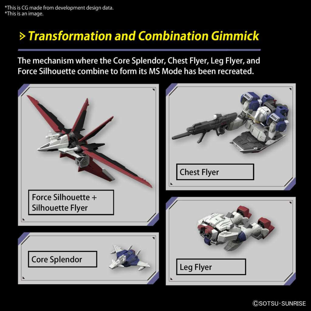 Gundam Model Kit Figure RG Gundam Force Impulse Spec Ii 1/144 13cm - Model Kit - Bandai Model Kit - Hobby Figures UK
