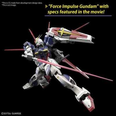 Gundam Model Kit Figure RG Gundam Force Impulse Spec Ii 1/144 13cm - Model Kit - Bandai Model Kit - Hobby Figures UK