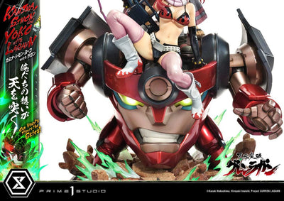 Gurren Lagann Ultimate Premium Masterline Series Statue 1/4 Kamina, Simon & Yoko with Lagann 97cm - Scale Statue - Prime 1 Studio - Hobby Figures UK