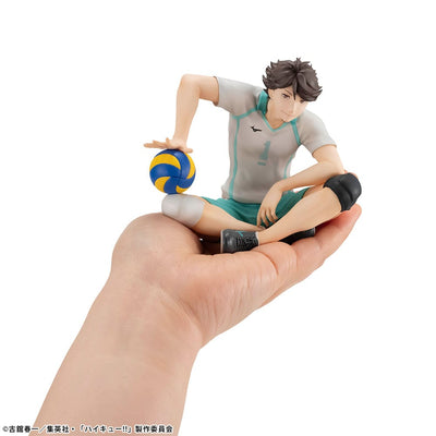 Haikyu!! G.E.M. PVC Statue Toru Oikawa Palm Size 8cm - Scale Statue - Megahouse - Hobby Figures UK