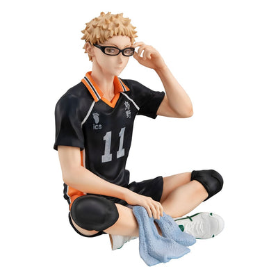 Haikyu!! G.E.M. Series PVC Statue Kei Tsukishima Palm Size 9cm - Scale Statue - Megahouse - Hobby Figures UK