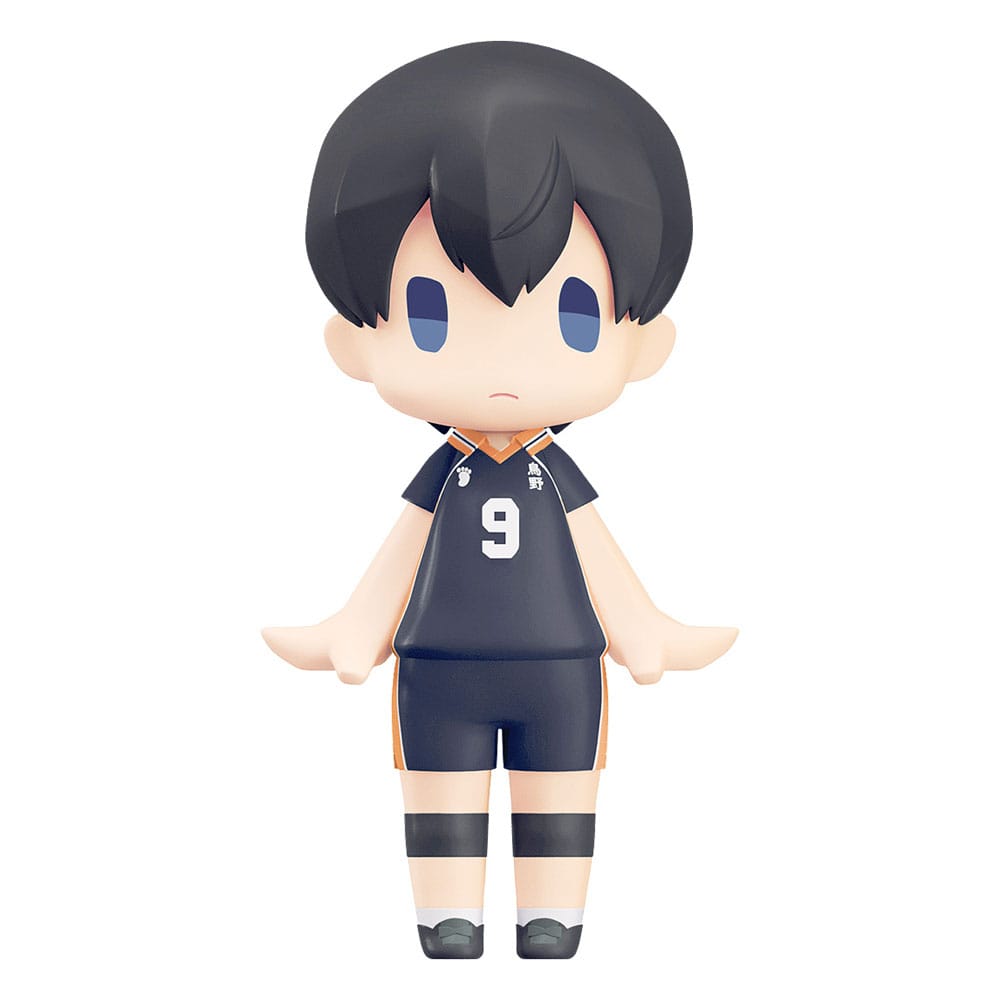 Haikyu!! HELLO! GOOD SMILE Action Figure Tobio Kageyama 10cm - Action Figures - Orange Rouge - Hobby Figures UK