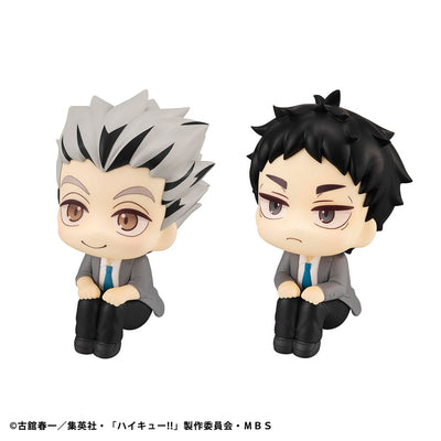 Haikyu!! Look Up PVC Statue Kotaro Bokuto & Keiji Akaashi 11cm (with gift) - Scale Statue - Megahouse - Hobby Figures UK